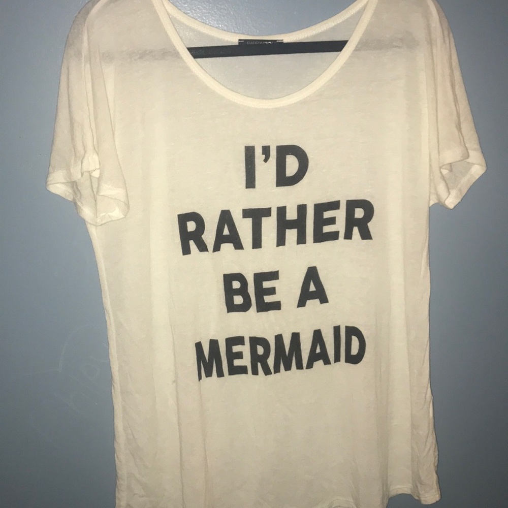 “I’d Rather Be A Mermaid” Top//Papermoon